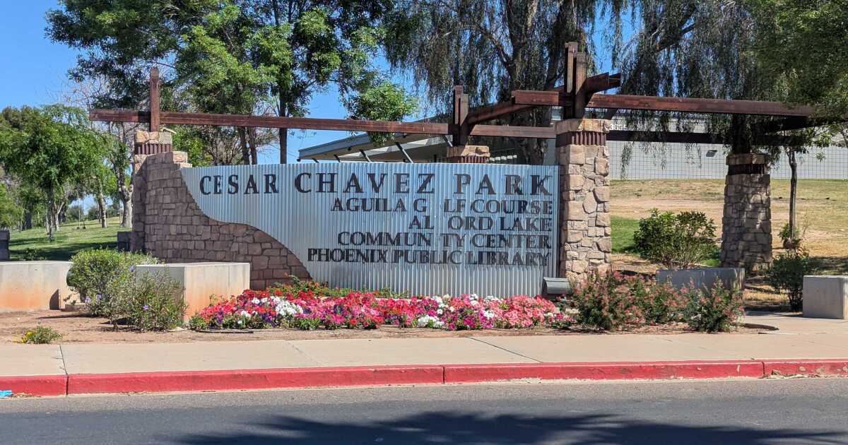 Phoenix changes name of former Cesar Chavez Park to Aguila Park
