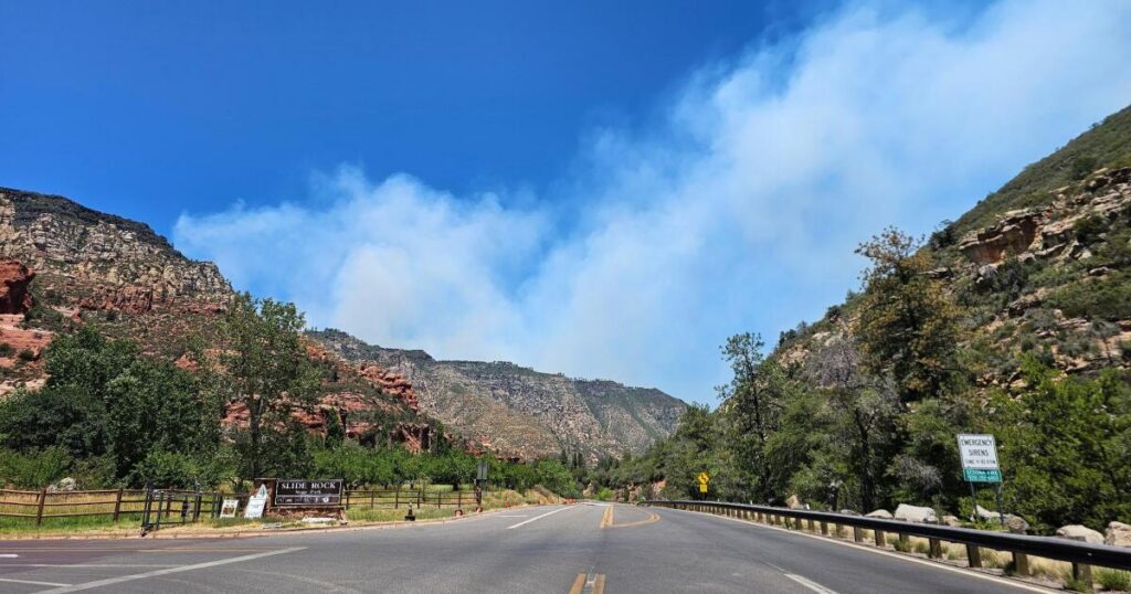 Parts of Oak Creek Canyon, Slide Rock swimming area closed through September
