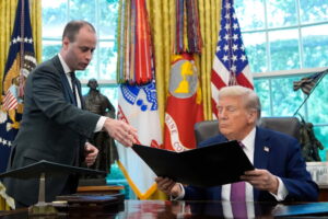Trump picks staff secretary Will Scharf as new White House counsel