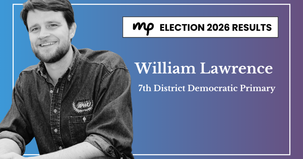 William Lawrence wins the 7th District Democratic primary
