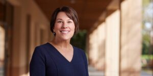 Stanford Business Dean Says She Worries About AI Lab Poaching
