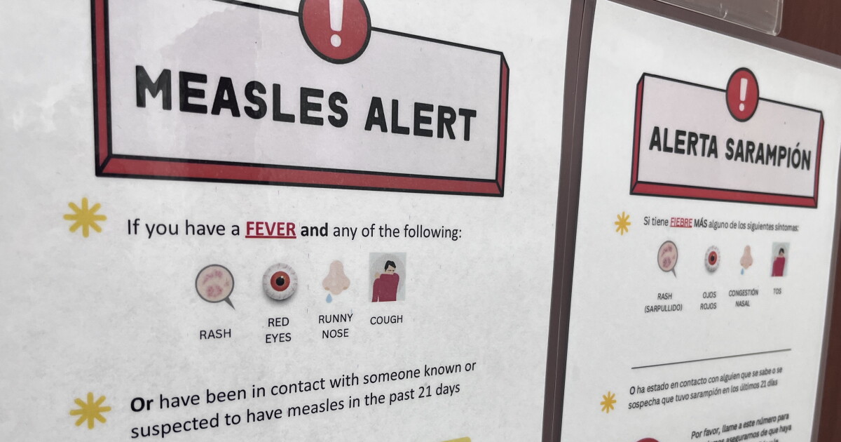 Maricopa County reports first new measles case in weeks