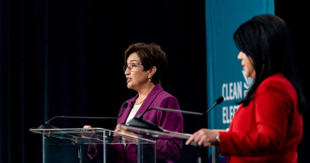 Arizona superintendent candidates spar over private school vouchers in debate