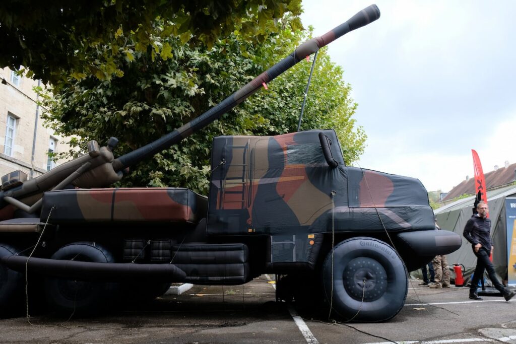 French Army wants to keep adversaries guessing on see-through battlefield