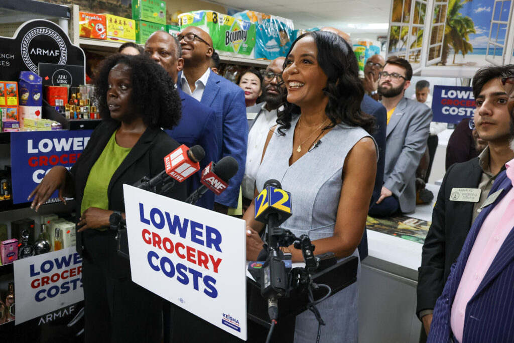 encourage cities and counties to eliminate their taxes on groceries |