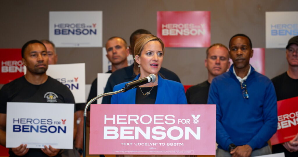 Benson, James boast dueling endorsements from first responders, veterans groups
