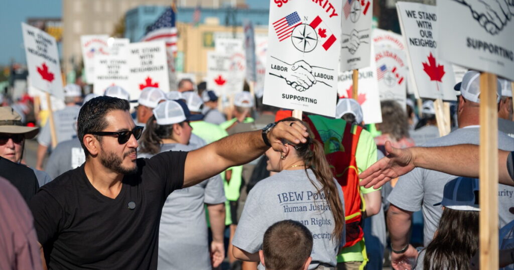 Anxiety over trade war with Canada provides backdrop for Michigan U.S. Senate race