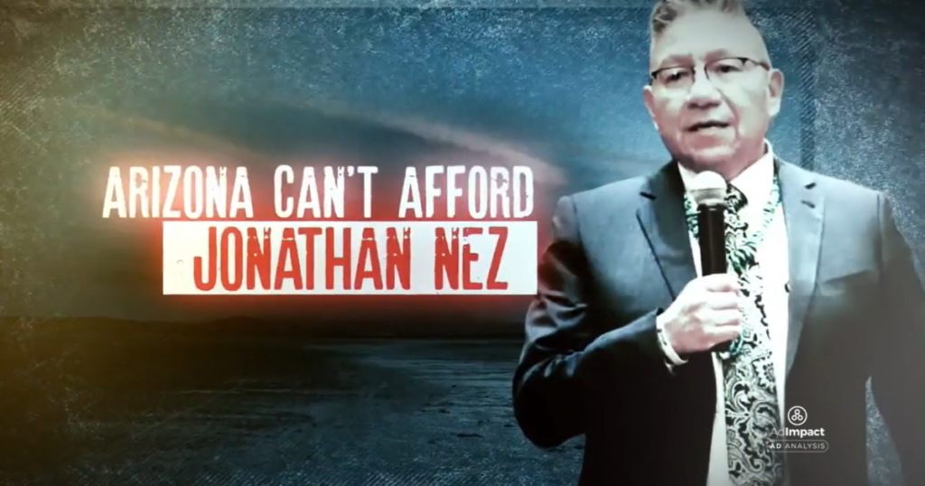 GOP attack ad on Democrat Jonathan Nez misfires, depicting another Navajo man who backs Trump
