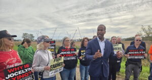 Governor’s race hits Saline Township, site of massive data center project