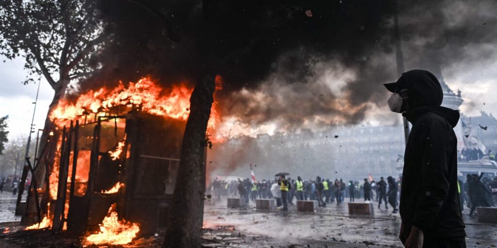 France Is Aflame As Protests Over the Cost of Living Devolve Into Chaos