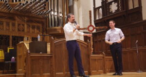 Pete Buttigieg stumps for Sean McCann at packed campaign event in Kalamazoo